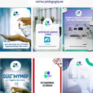 JEUX DE CARTES PEDAGOGIQUES IHYMEP AFRIQUE SARL